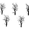 Five Dead trees