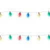 Christmas Lights repeatable pattern small view.